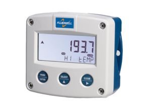 Fluidwell F043 Temperature Monitor with one high / low alarm output
